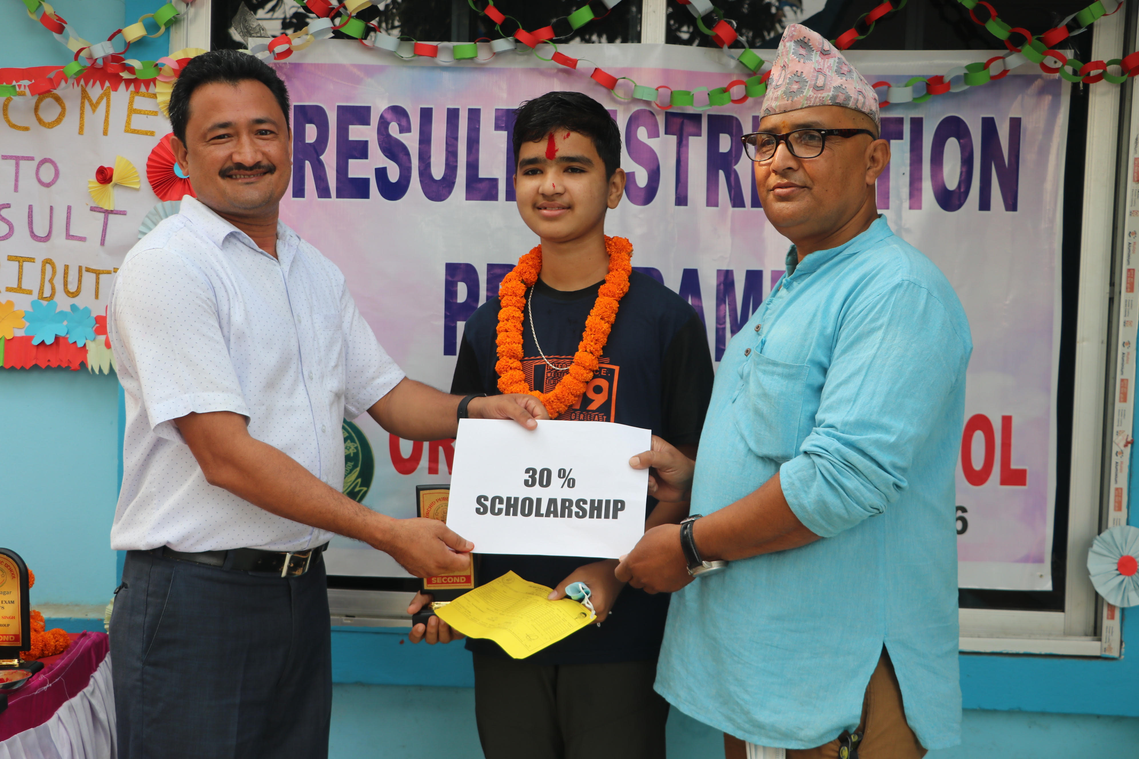 अर्किड स्कुलद्वारा विद्यार्थीहरूलाई पन्ध्रलाखको छात्रावृति वितरण