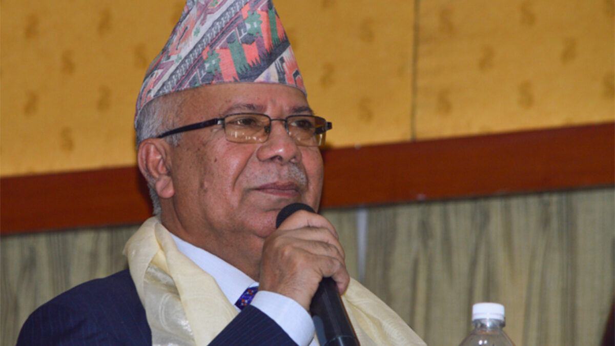 विदेशी सेना नेपालमा छन् भन्ने मैले पहिलोचोटि सुनेः माधव नेपाल